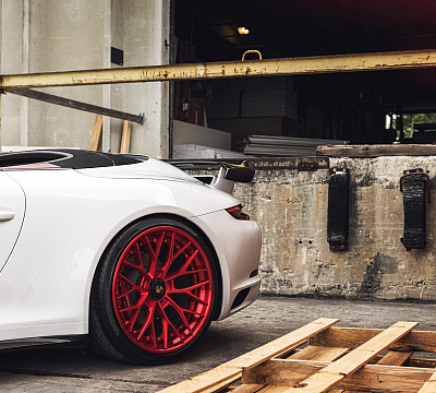 Фото дисков Anrky AN20 на Porsche 911 VII