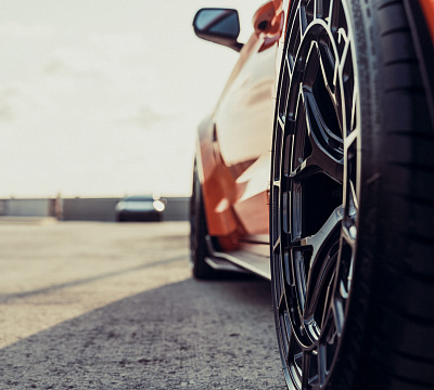 Фото дисков Vossen LC3-01 на Ford Mustang VI