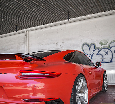 Фото дисков Strasse Wheels SM5R Deep Concave Monoblock на Porsche 911 VII