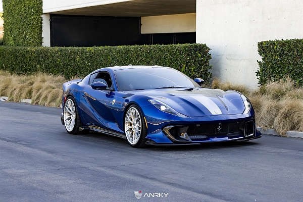 Фото дисков Anrky AN30 Глянцевый лак на Ferrari 812