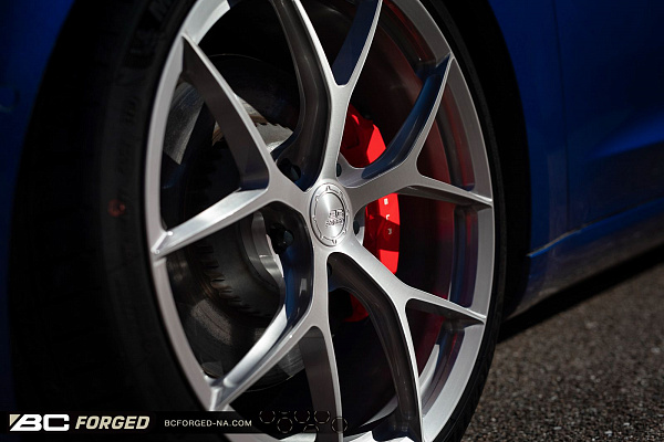 Фото дисков BC Forged KL01 Глянцевый тонированный лак на Tesla Model 3