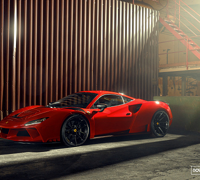 Фото дисков NOVITEC NF10 на Ferrari F8