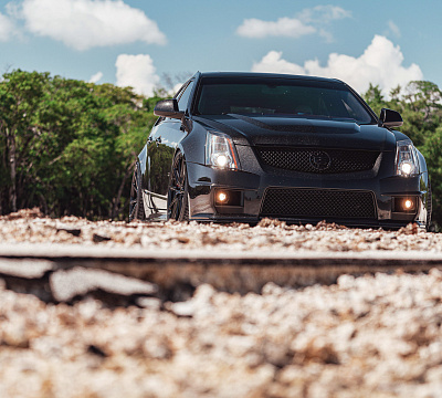 Фото дисков Vossen HF-3 на Cadillac CTS II