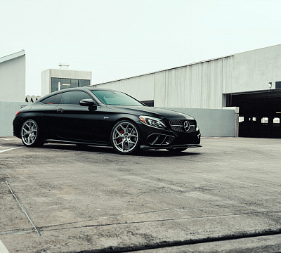 Фото дисков Vossen HF-5 на Mercedes-Benz C-Class (W205)