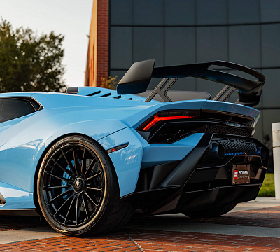 Фото дисков HRE P103 на Lamborghini Huracan