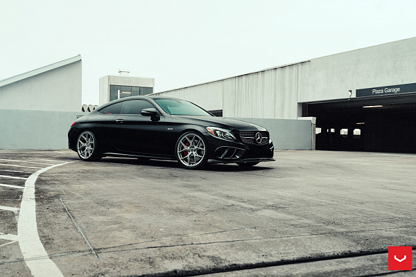 Фото дисков Vossen HF-5 Серебро на Mercedes-Benz C-Class (W205)