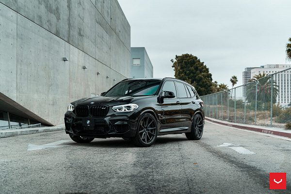 Фото дисков Vossen HF-3 Сатиновый графит на BMW X3/X3 M (G01/F97)