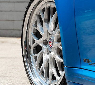 Фото дисков HRE 520 на Porsche 911 VIII