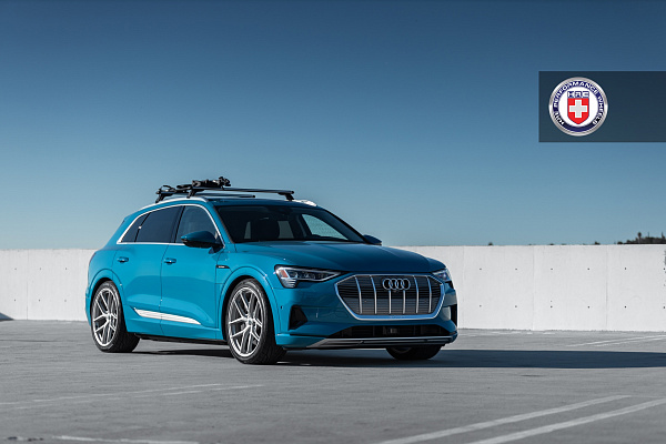 Фото дисков HRE P101SC Сатиновый лак на Audi E-tron