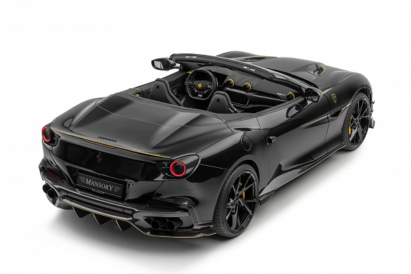 Фото дисков Mansory YT.5 Черный глянец на Ferrari Portofino