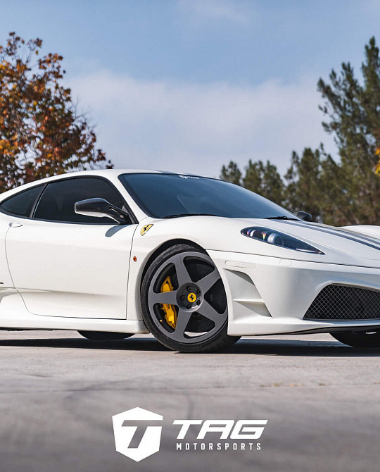 Фото дисков 305M Сатиновый графит на Ferrari F430
