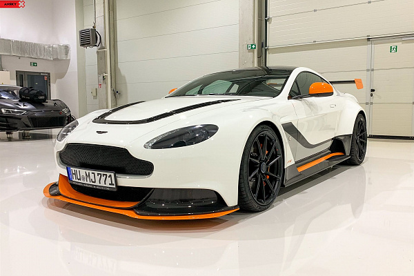 Фото дисков Anrky AN13 Черный матовый на Aston Martin Vantage 3