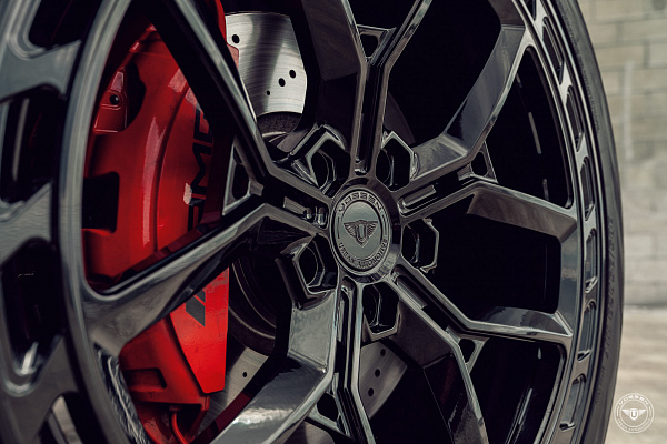 Фото дисков Vossen UV-X Черный глянец на Mercedes-Benz G-Class III