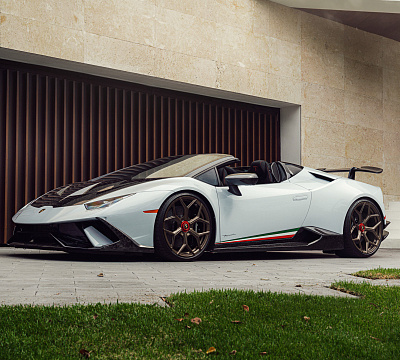 Фото дисков NOVITEC NL4 на Lamborghini Huracan