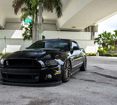 Фото дисков Vossen VFS-2 на Ford Mustang V