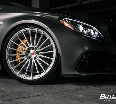Фото дисков Vossen S17-04 на Mercedes-Benz C-Class (W205)
