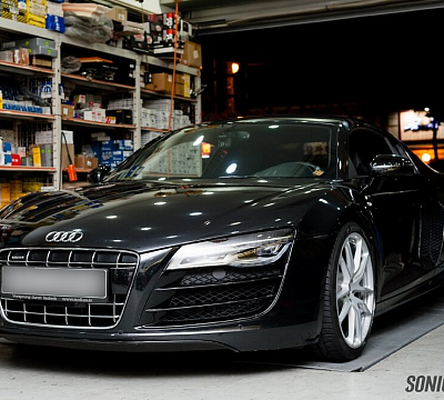 Фото дисков HRE P104 на Audi R8 (Typ 42)