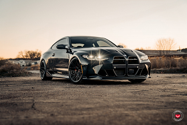 Фото дисков Vossen EVO-5R Черный глянец на BMW 4/M4 (G22/G82)