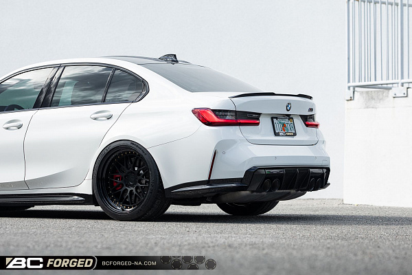 Фото дисков BC Forged LE81 // MLE81 Черный матовый на BMW 3/M3 (G2x/G80)