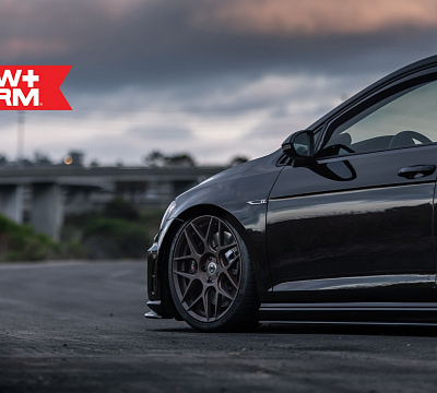 Фото дисков HRE FF01 на Volkswagen Golf VII