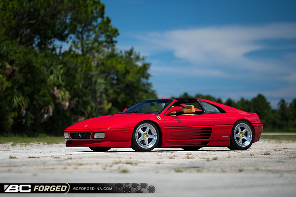 Фото дисков BC Forged LE05 // MLE05 Глянцевый лак на Ferrari 348