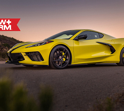 Фото дисков HRE FF11 на Chevrolet Corvette C8