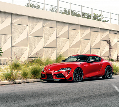 Фото дисков Vossen HF-5 на Toyota Supra A90