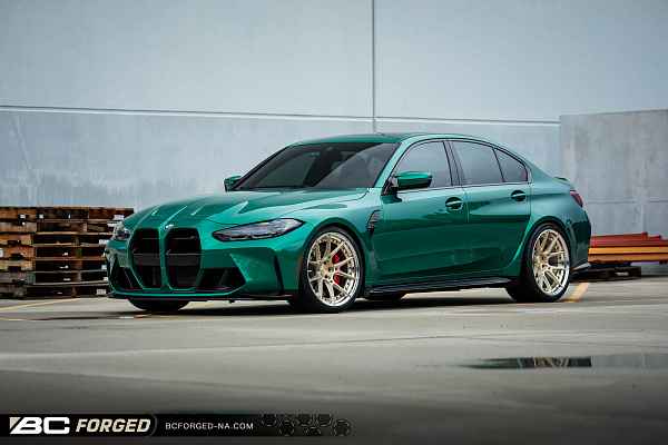 Фото дисков BC Forged HCA165 Сатиновая шампань на BMW 3/M3 (G2x/G80)