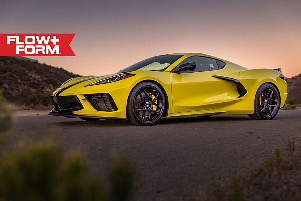 Фото дисков HRE FF11 Черный сатин на Chevrolet Corvette C8