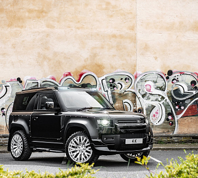 Фото дисков Kahn Kahn RS на Land Rover Defender II