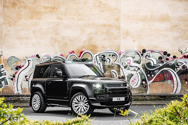 Фото дисков Kahn Kahn RS Серебро на Land Rover Defender II