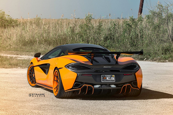 Фото дисков Strasse Wheels SV1 Deep Concave FS Другой цвет на McLaren 570S