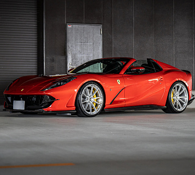 Фото дисков HRE P104SC на Ferrari 812