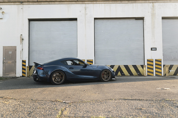Фото дисков Rotiform RPS Сатиновая бронза на Toyota Supra A90