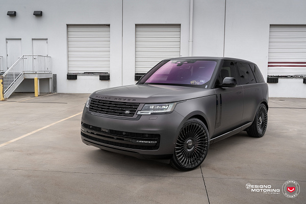 Фото дисков Vossen UV-5 Черный глянец на Land Rover Range Rover V