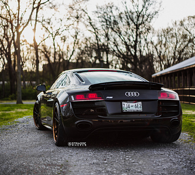 Фото дисков Strasse Wheels SV1 Deep Concave FS на Audi R8 (Typ 42)