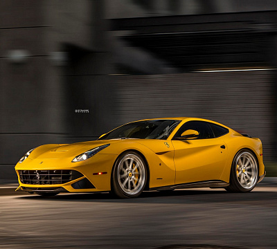Фото дисков Strasse Wheels SV10 Deep Concave FS на Ferrari 812