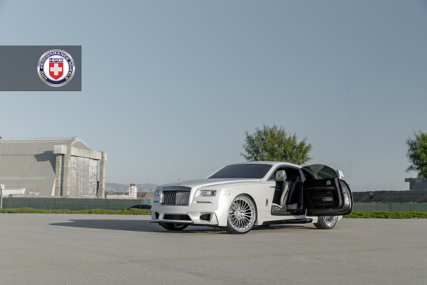Фото дисков HRE S209H Полированный лак на Rolls-Royce Wraith