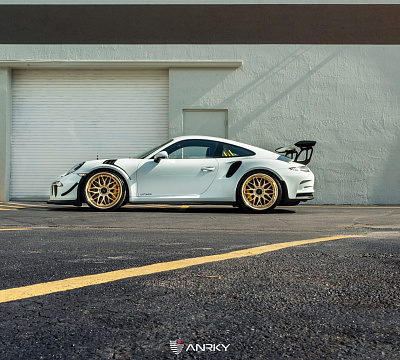 Фото дисков Anrky RS1 на Porsche 911 VII