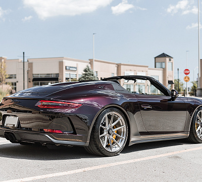 Фото дисков Brixton Forged WR3.2 на Porsche 911 VII