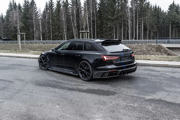Фото дисков Mansory YN.5 Черный сатин на Audi A/RS 6 (C8)