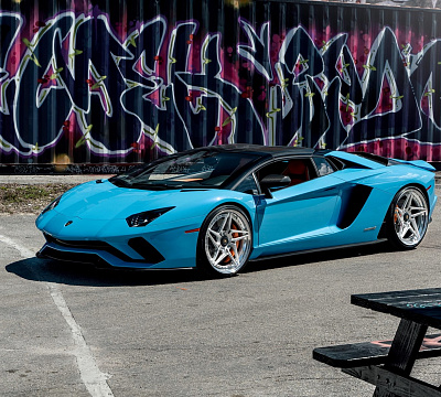 Фото дисков Anrky S3-X3 на Lamborghini Aventador