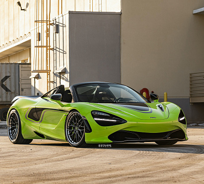 Фото дисков Strasse Wheels SV10M Deep Concave FS на McLaren 720S