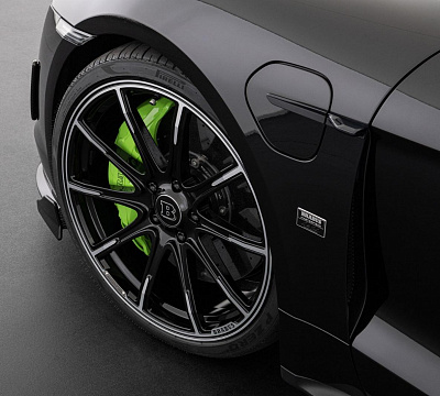 Фото дисков BRABUS Monoblock Z (Platinum Edition) на Porsche Taycan I