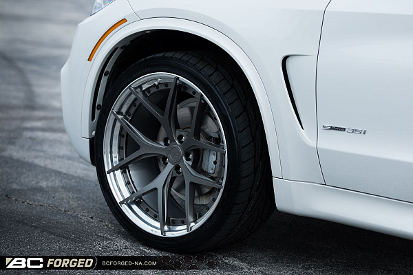 Фото дисков BC Forged HCS21 Матовый графит на BMW X5/X5 M (F15/F85)
