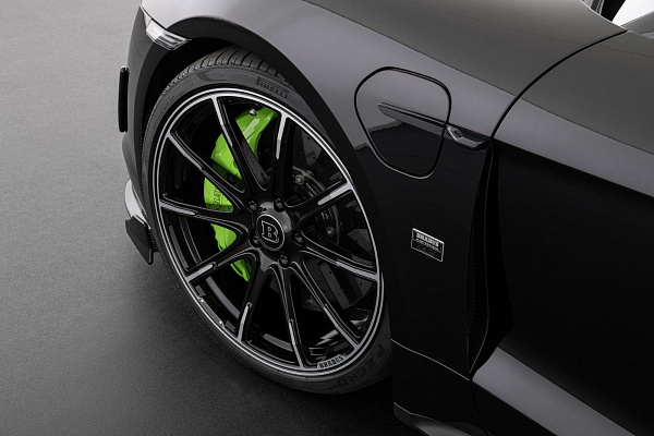 Фото дисков BRABUS Monoblock Z (Platinum Edition) Черный глянец на Porsche Taycan I
