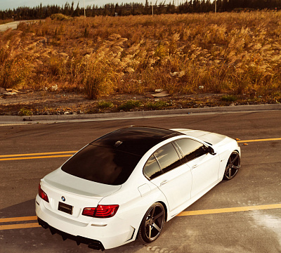 Фото дисков Vossen CV3 на BMW 5/M5 (F10)