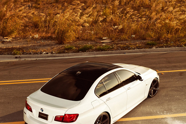 Фото дисков Vossen CV3 Сатиновая бронза на BMW 5/M5 (F10)
