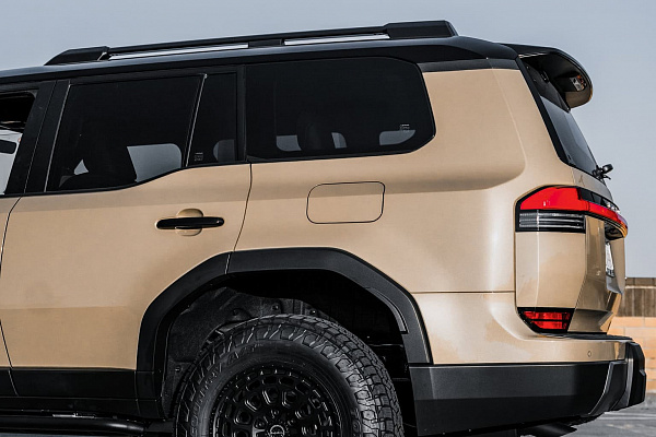 Фото дисков Brixton Forged BX05-M Черный сатин на Lexus GX III