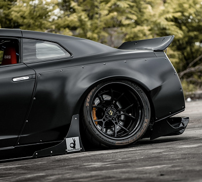 Фото дисков Savini SV80 на Nissan GT-R